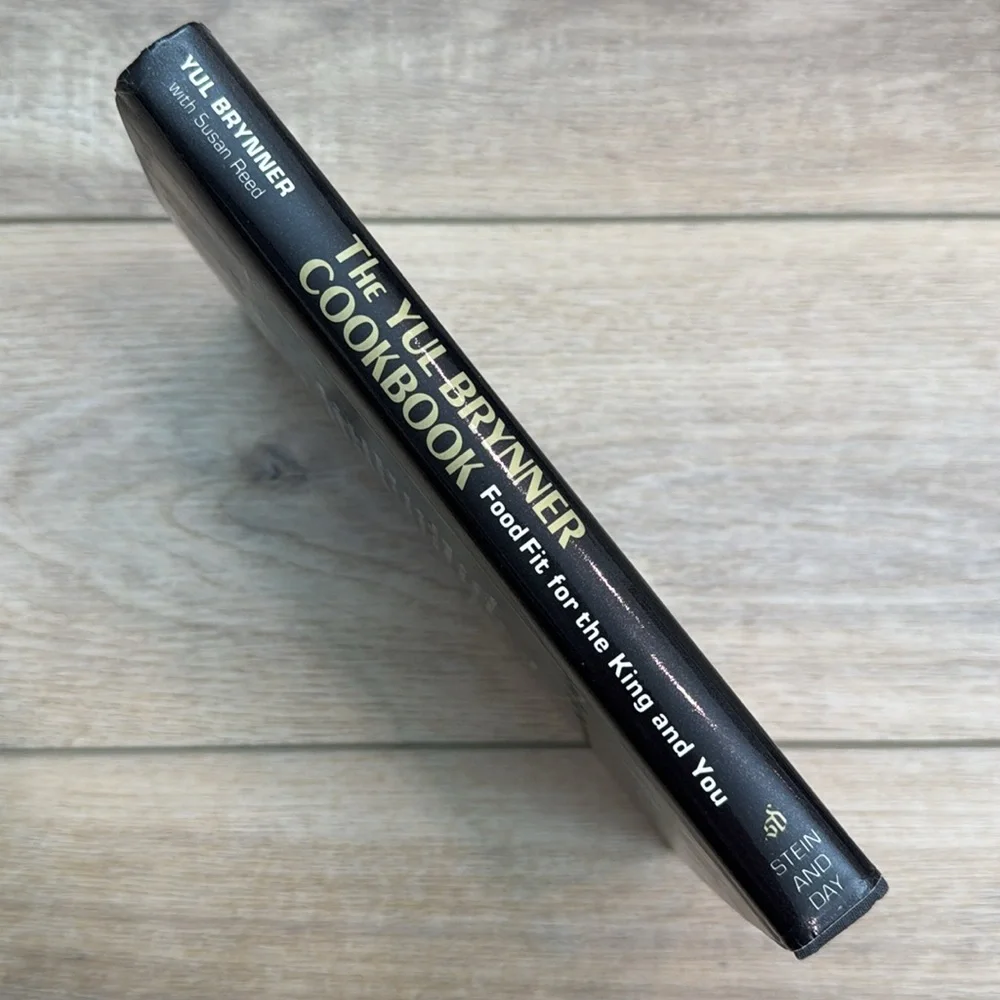 Vintage‎ The Yul Brynner Cookbook OOP